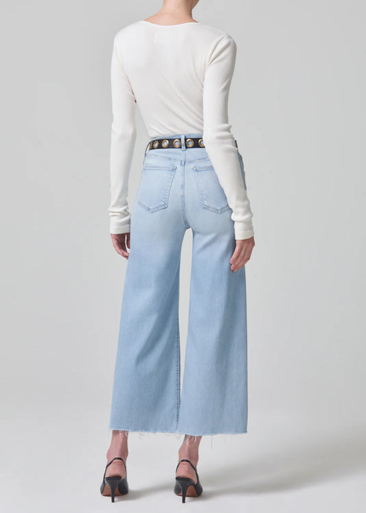 Lyra Crop Wide Leg in Marquee