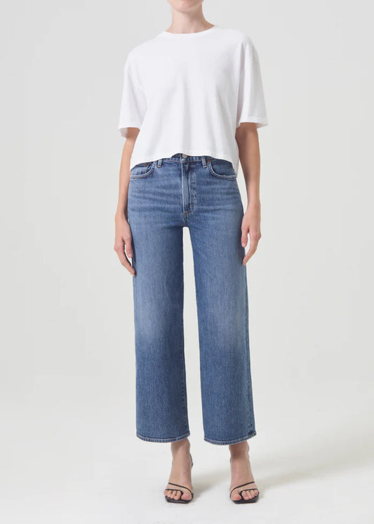 AGOLDE Harper Crop Jean in Moor