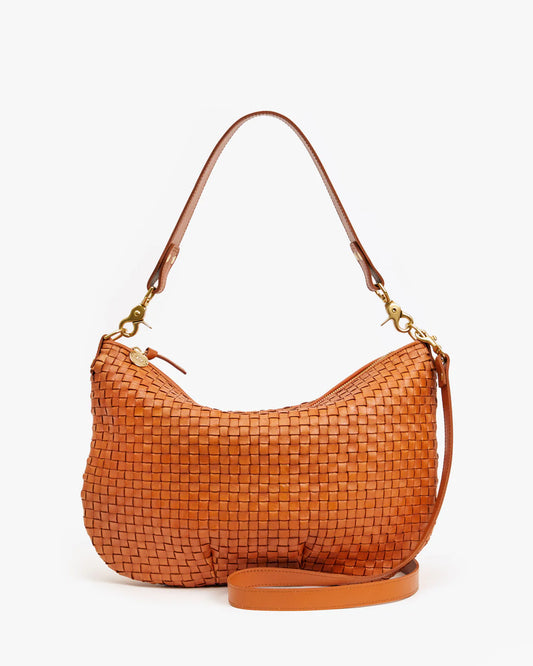 Clare V. Moyen Messenger - Woven Checker