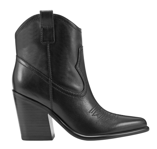 Jalella Detailed Western Bootie